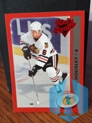 2002-03 O-Pee-Chee Premier Red Phil Housley #262 Chicago Blackhawks 051/100