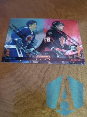 1994-95 Topps Finest Bowman's Best Joe Sakic Radek Bonk #3 Rookie