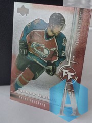 2000-01 Upper Deck Fantastic Finishers Peter Forsberg #FF3 Colorado Avalanche