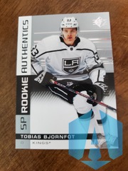 2019-20 SP Rookie Authentics Tobias Bjornfot RC #128 0818/1199 Kings