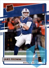2020 Panini Donruss Rated Rookie #305 Jake Fromm Bronze Buffalo Bills RC