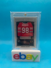 2024-25 UPPER DECK SP GAME USED FRAMEWORKS JERSEY CONNOR BEDARD