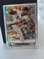 2022 Topps Chrome Silver #70 Kyle Muller RC Atlanta Braves