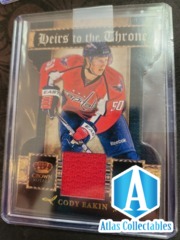 11-12 CROWN ROYALE HEIRS TO THE THRONE JERSEY CAPITALS - CODY EAKIN