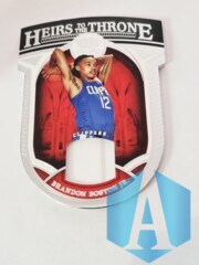 2021-22 Panini Crown Royale Heirs to the Throne Brandon Boston Jr #HT-BBJ Rookie Die Cut