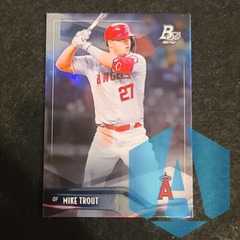 2021 Bowman Platinum Mike Trout #61 Los Angeles Angels