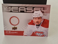 2010-11 Upper Deck UD Game Jersey Series 1 Tomas Plekanec #GJ-TP Canadiens