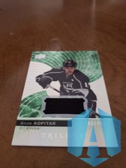 2017-18 Upper Deck Trilogy Green Foil Jersey 380/481 Anze Kopitar #32