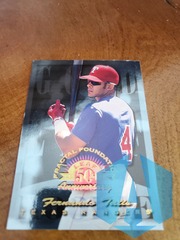 1998 Leaf Fractal Foundation Gold Leaf Rookie 0713/3999 Fernando Tatis #189