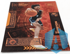 2021 Skybox Metal Universe Champions #91 BJ Boston Copper Parallel LA Clippers