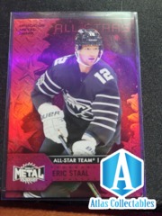2020-2021 Metal Universe Eric Staal Red PMG /100 #191