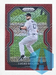 2021 Panini Prizm Tier III Red Mojo Prizm 040/149 Lucas Giolito #216
