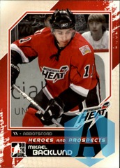 2010-11 ITG Heroes and Prospects Hockey #110 Mikael Backlund