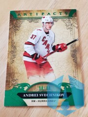 2020-21 Upper Deck Artifacts Emerald 90/99 Andrei Svechnikov #34