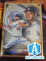 2021 Topps Gold Label Frame AUTO Rookie Mitch White BLACK /75
