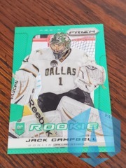 2013-14 Panini Prizm Green Prizm Jack Campbell #232 Rookie RC