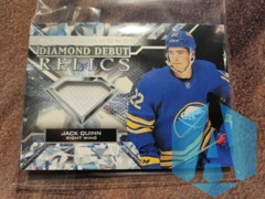 Jack Quinn Diamond Debut Relics Jersey - 2022/23 Black Diamond