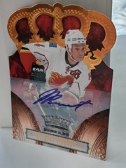 2010-11 Panini Crown Royale Premiere Date Auto 048/100 Jay Bouwmeester #17