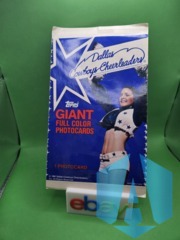 1981 Topps Dallas Cowboy Cheerleaders Giant Photocards single Pack