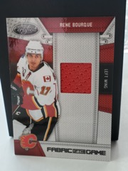 2010-11 Certified Fabric of the Game Jersey #REB Rene Bourque 019/250