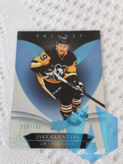2018-19 Upper Deck Trilogy Blue Foil 229/799 Jake Guentzel #41