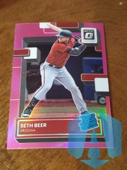 2022 Donruss Optic Pink #58 Seth Beer RC Rookie Diamondbacks
