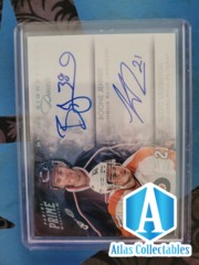 2013-14 Panini Prime Signatures Dual /10 Boone Jenner Scott Laughton Rookie