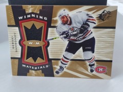 2006-07 SPx Winning Materials Jersey Sergei Samsonov #WM-SS Gold