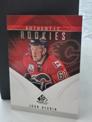 2009-10 SP Game Used Edition Authentic Rookies 674/699 John Negrin #147