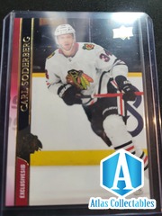 2020-21 UD Exclusives #528 Carl Soderberg /100