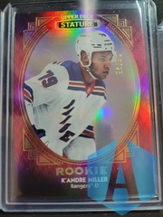 2020-21 Upper Deck Stature K'Andre Miller RED # /25 SSP Rookie RC PORTRAIT