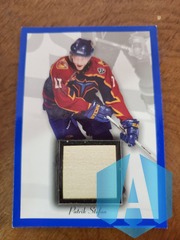 2003-04 Upper Deck Bee Hive Game-Used Sticks Blue Border Patrik Stefan #BL-16