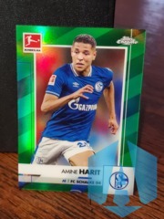 2020-21 Topps Chrome Bundesliga Green 27/99 Amine Harit #86