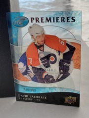 2009-10 Upper Deck Ice Premieres Acetate #133 David Laliberte 748/999 Flyers