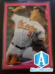 2014 Topps Update Pink /50 Ubaldo Jimenez #US-23