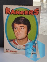 1971-72 O-Pee-Chee #123 Rod Gilbert New York Rangers *corner creased*