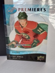 2009-10 Upper Deck Ice Premieres Acetate #141 Danny Irmen 808/999 Wild