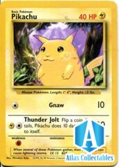 Pikachu - 58/102 - Common - Unlimited Edition