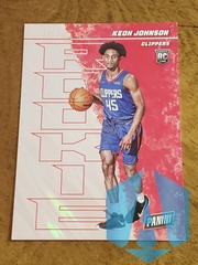 2021-22 Panini Player of the Day Moon Lava #71 Keon Johnson Clippers #159/199