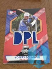 2021 Panini Elite Extra Edition DPL Material Yoffry Solano #DPLM-YS