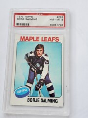1975 Topps Borje Salming #283 PSA 8 NM-MT 60041778