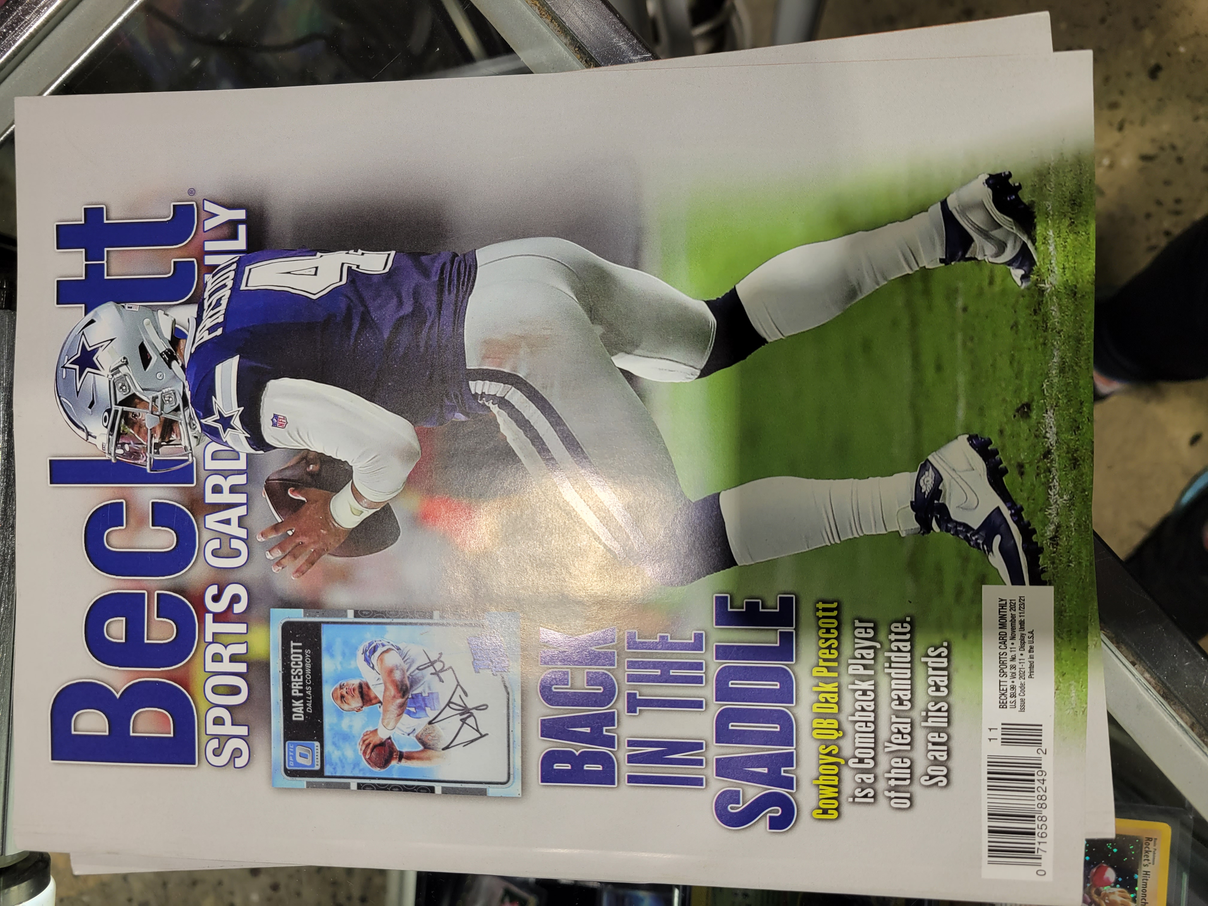 beckett sports cards monthly - Oct Nov