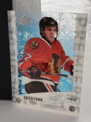 2010-11 Upper Deck Ice Premieres Acetate #66 Jeremy Morin 1623/1999 Blackhawks