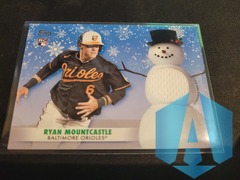 2021 Topps Holiday Patch - Ryan Mountcastle GREEN Rookie RC WRC-RM