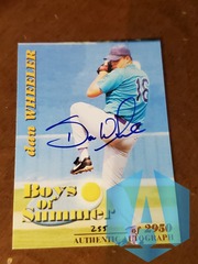 2001 Royal Rookies Dan Wheeler BOS#4 Throwbacks Boys of Summer 255/2950
