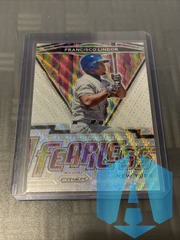 2021 Panini Prizm Fearless White Wave Prizm Francisco Lindor #FR-6 SP