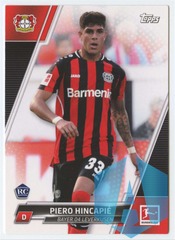 2021-22 Topps Bundesliga #124 Piero Hincapie Rookie