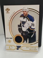2003-04 Pacific Private Stock Reserve Doug Weight #198 Jersey 0151/1000