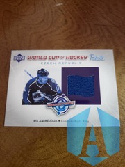 2004-05 Upper Deck World Cup of Hockey Tribute Milan Hejduk #WC-HE