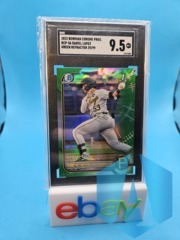 2022 Bowman Chrome Prospects Green Refractor /99 Dariel Lopez #BCP-56 SGC 9.5